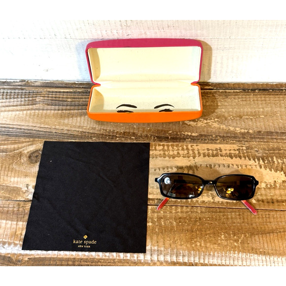 Kate Spade Lucyann Women's Eyeglass Frame Sunglasses Italy in Case - Picture 1 of 12